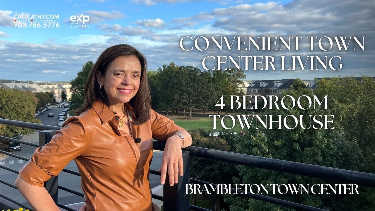 Brambleton Town Center Townhouse | Convenience at your doorstep|  Brambleton, VA - CallCathy.com