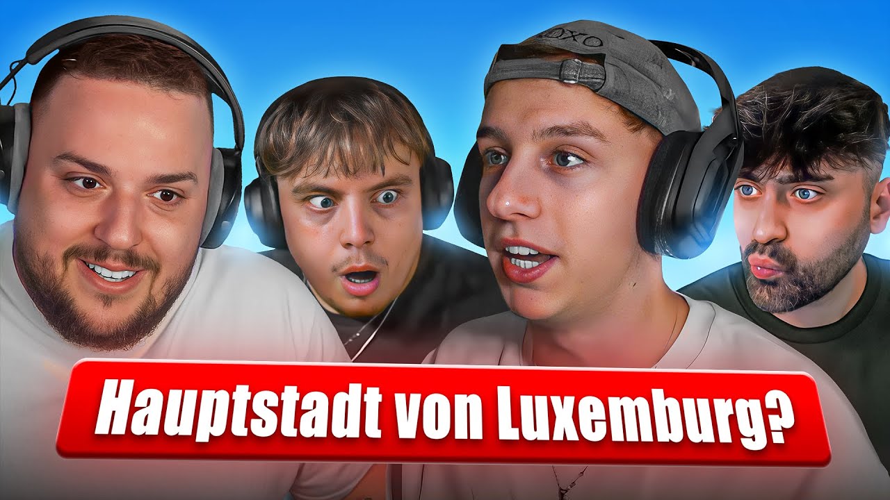 STREAMER vs QUIZ DUELL😂 mit Reeze, Hugo, Kroko und Dimeax
