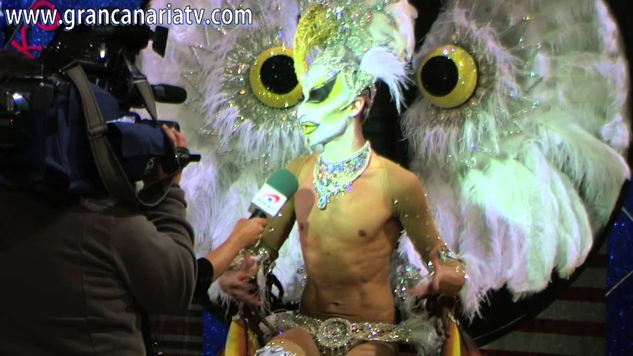Backstage Gala Drag Queen Carnaval Las Palmas de Gran Canaria 2014