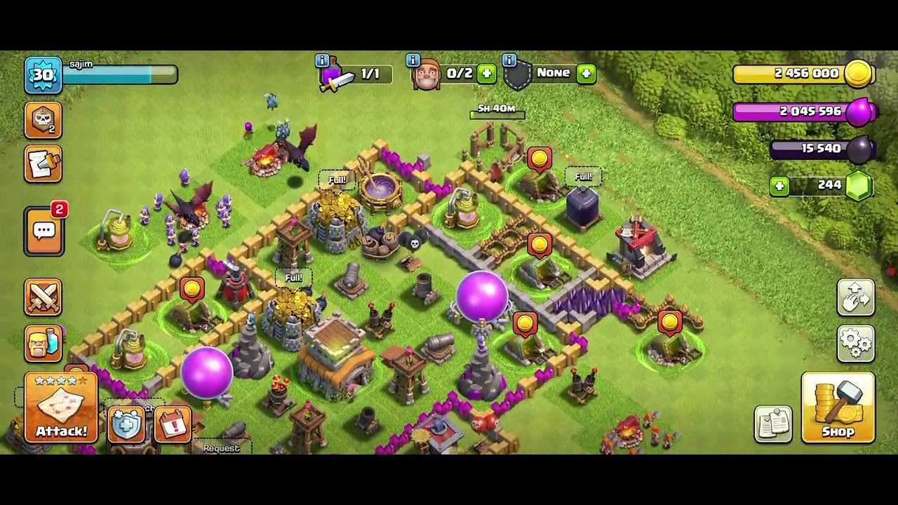 I am blocked belgari on Clash of Clans part 2 
