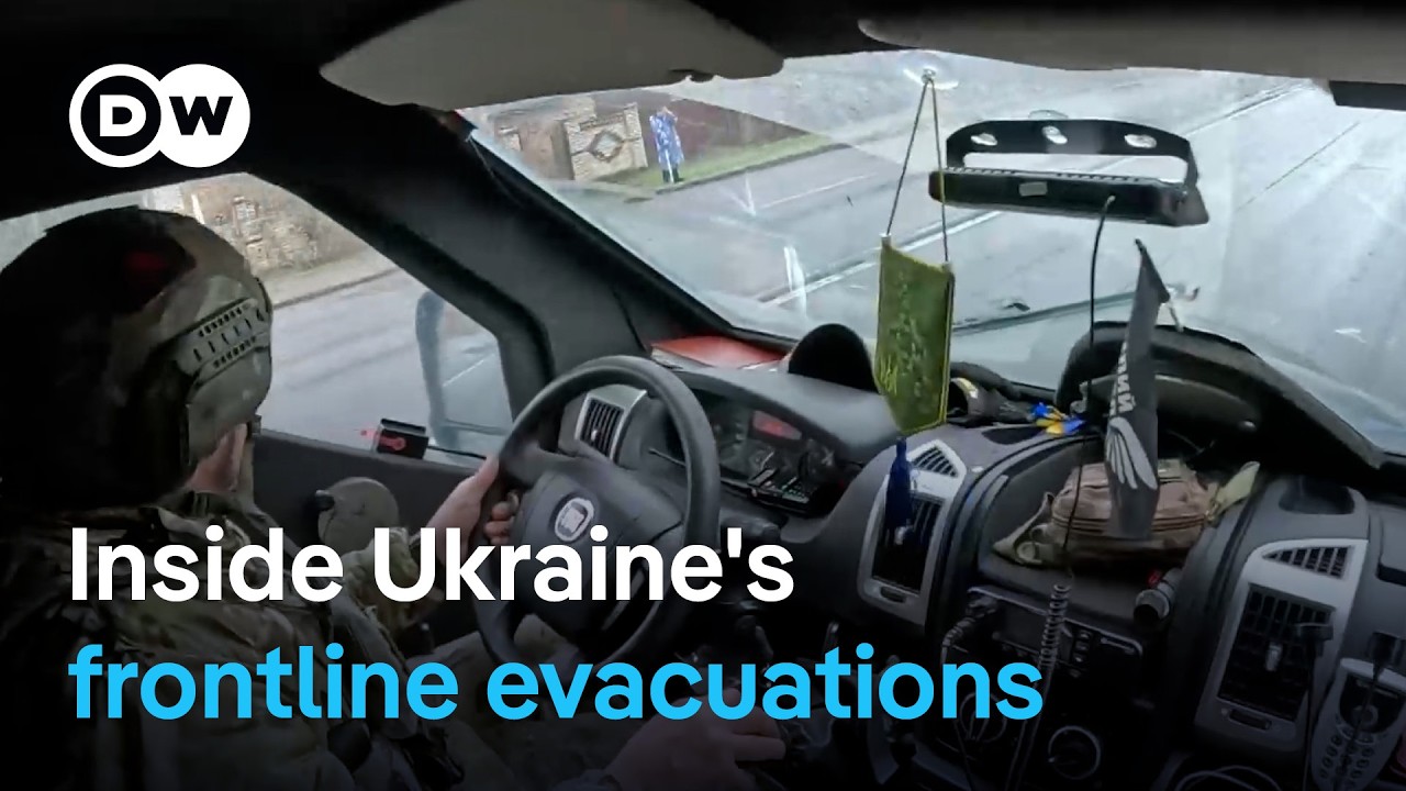 Ukraine: How the 'White Angels' rescue civilians from frontline villages | DW News