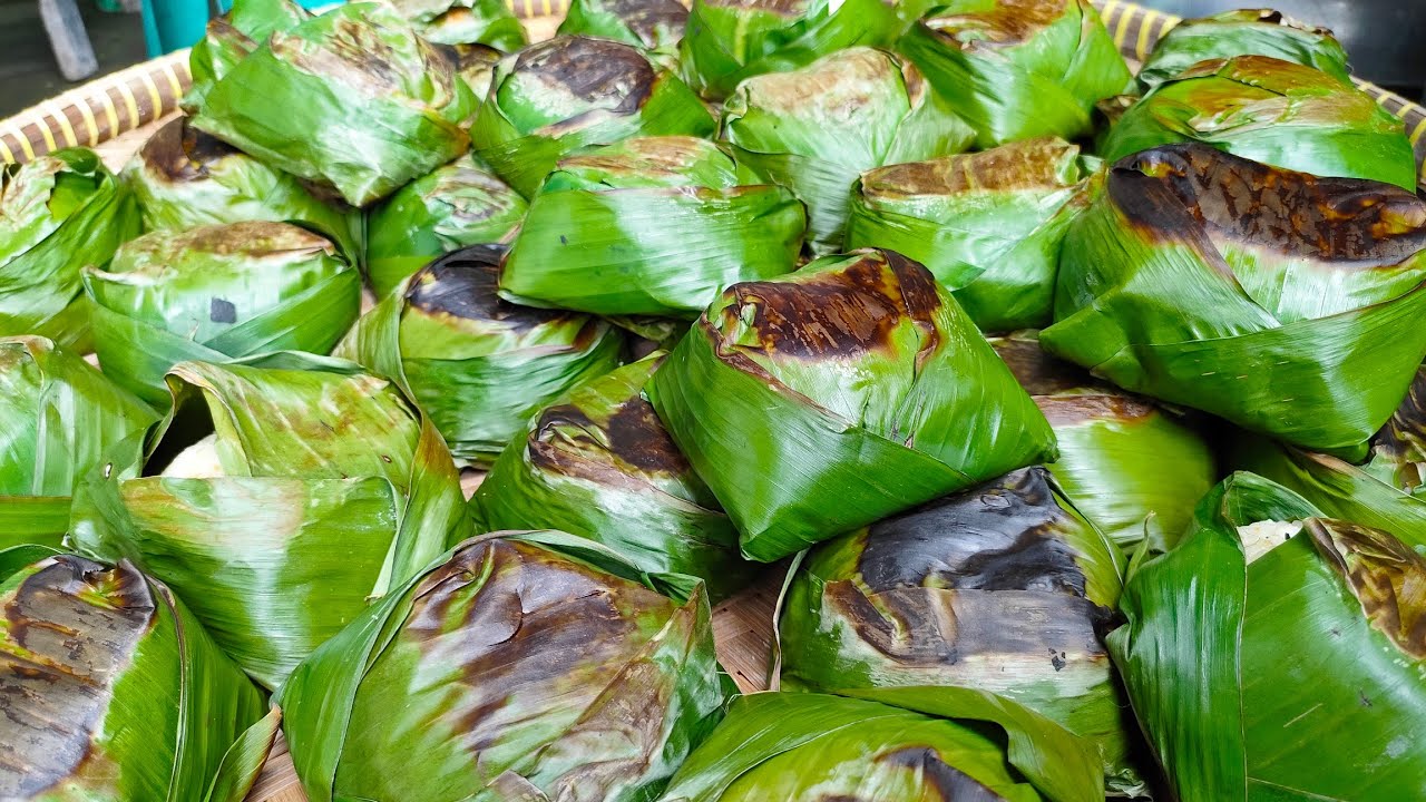 Membuat Nasi Bakar Hidangan Berbuka Puasa !