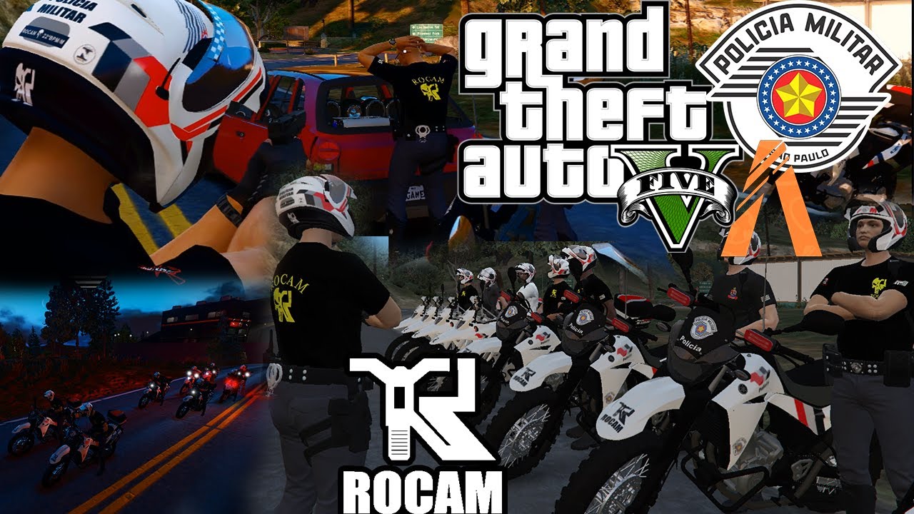 (GTA5 : RolePlay) Vida do Patrulheiro #6 - TREINAMENTO ROCAM *CURSO ROCAM*