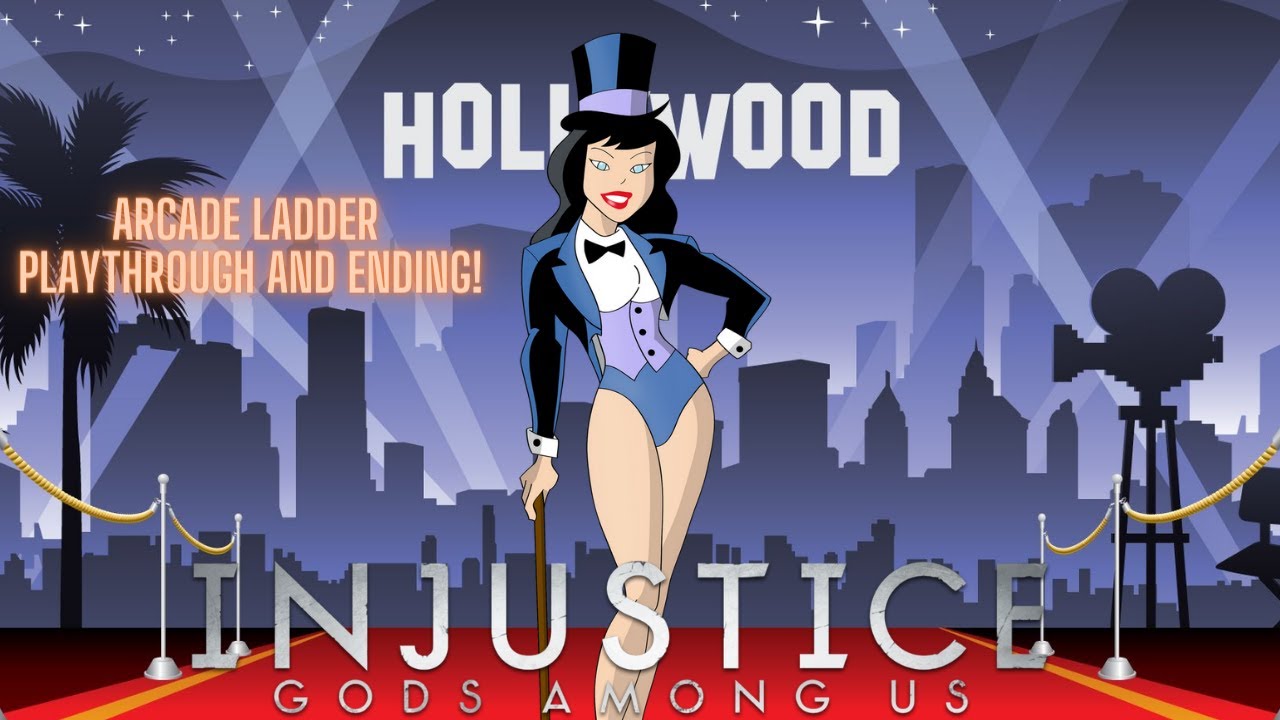 Injustice Gods Among Us: Zatanna Arcade Ladder Playthrough and Ending (No Commentary)