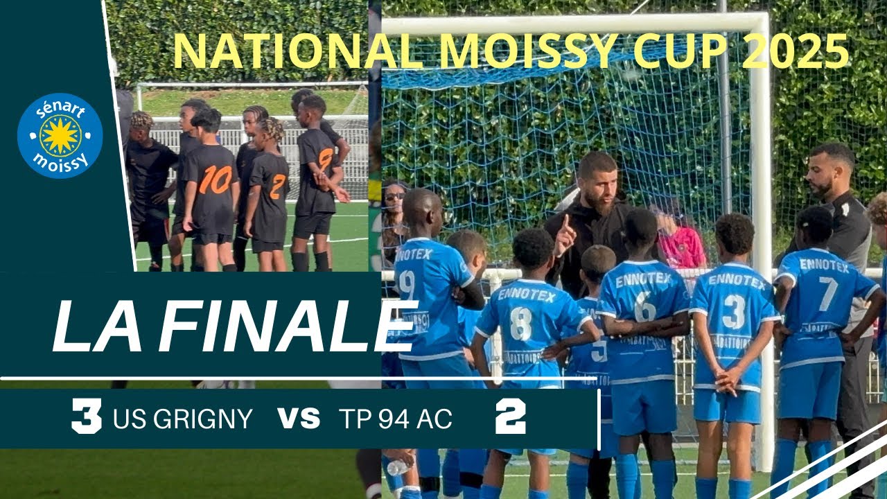 LA FINALE : US GRIGNY vs TP94 ACADÉMIE, SÉNART  CUP 2025 U11,