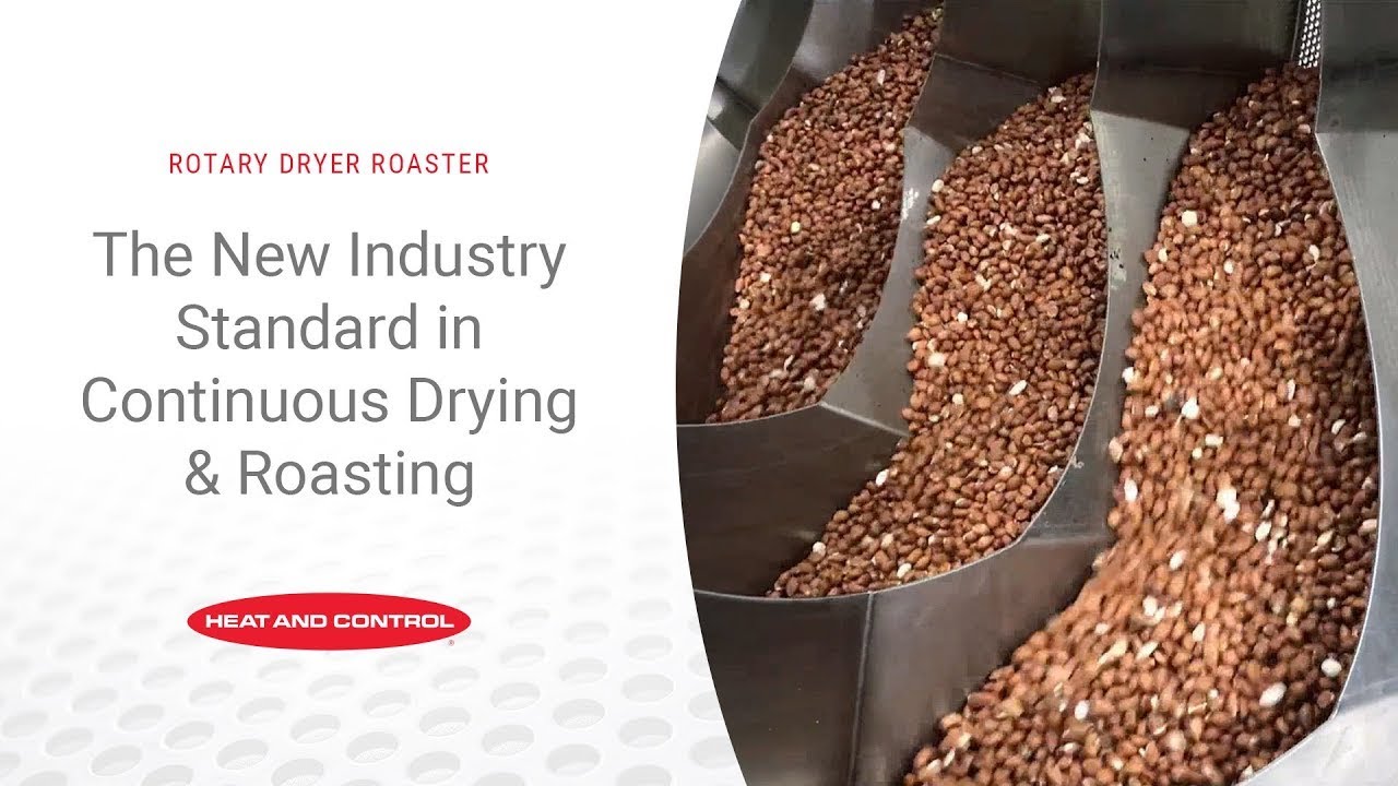 Rotary Dryer Roaster (RDR) - The New Industry Standard in Continuous Drying & Roasting