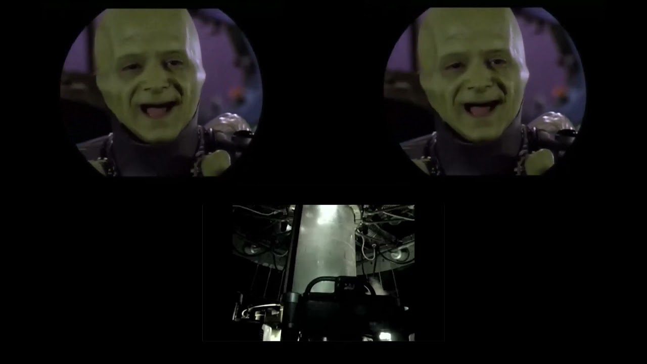 ExtraTERRORestrial Alien Encounter Three Screen Recreation