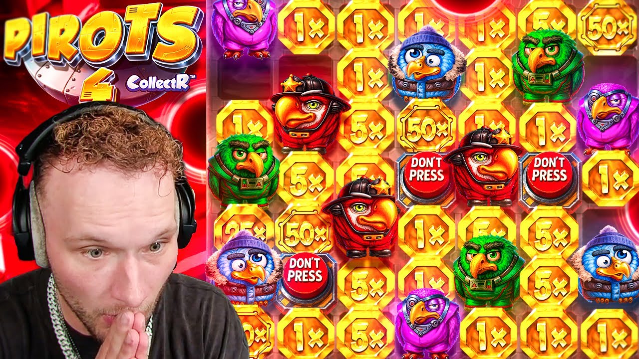3 BACK TO BACK DONT PRESS BONUSES ON PIROTS 4! WTF