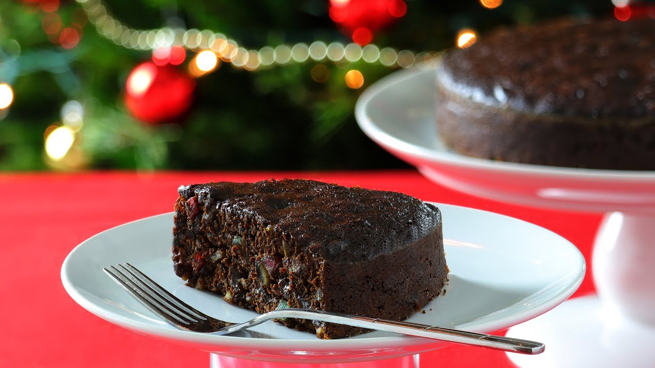 Homemade Belizean Black Fruitcake