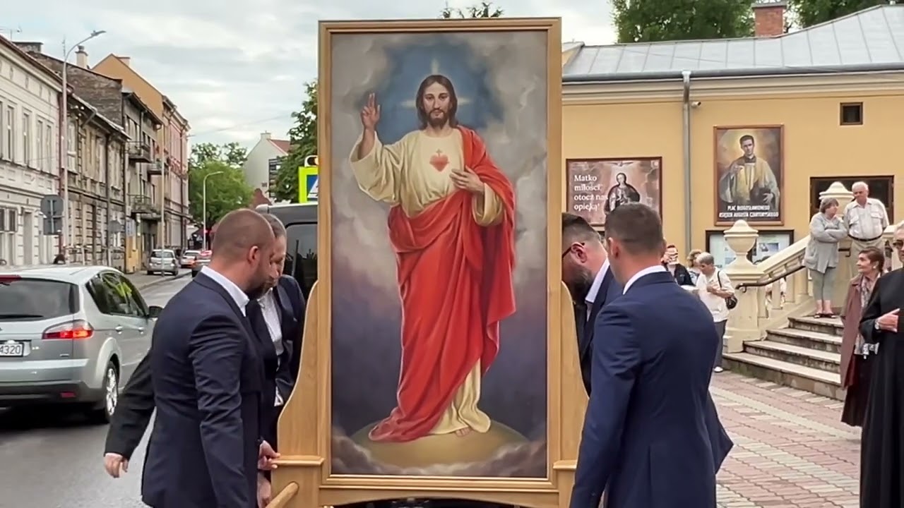 Salezjanie Przemyśl-Peregrynacja Obrazu Najświętszego Serca Pana Jezusa-23-24.05.2024