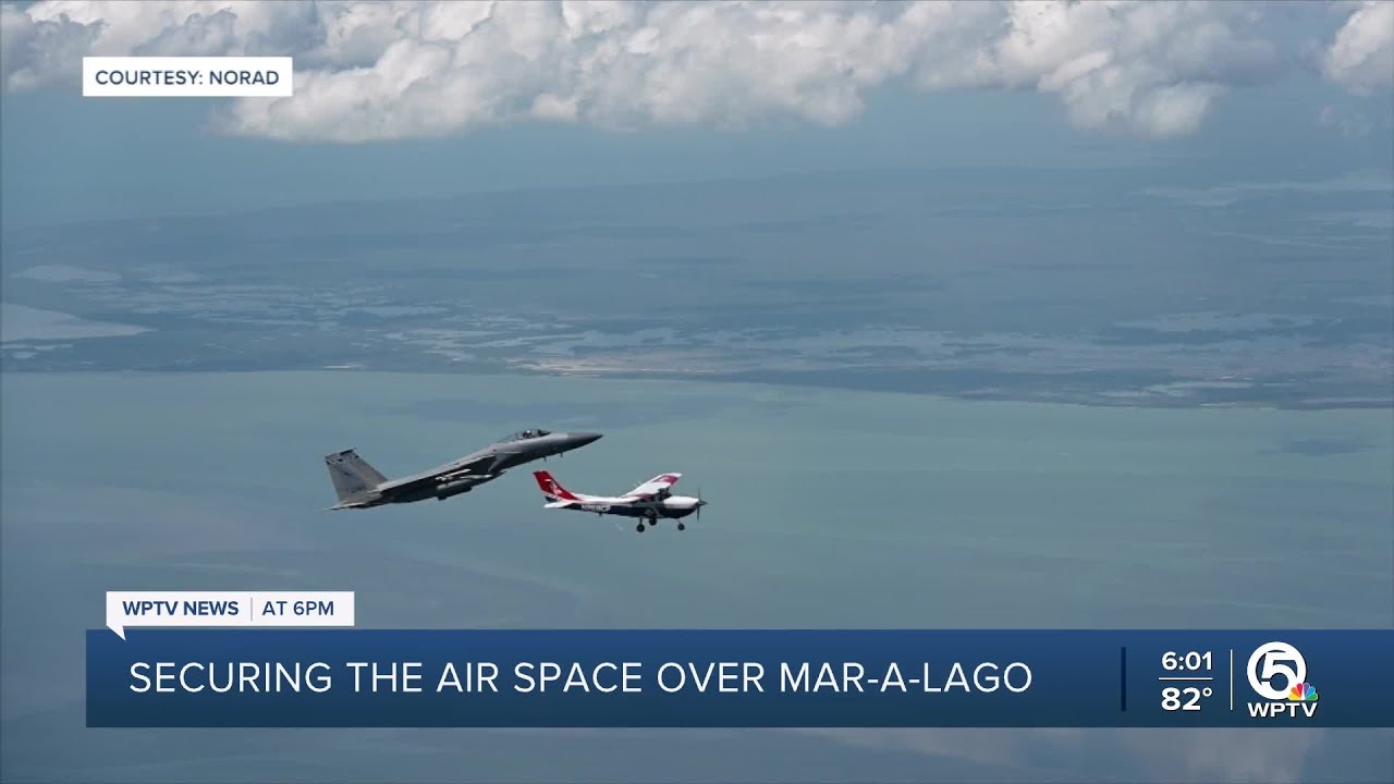 Inside look how Air Force intercepts planes violating Mar-a-Lago airspace
