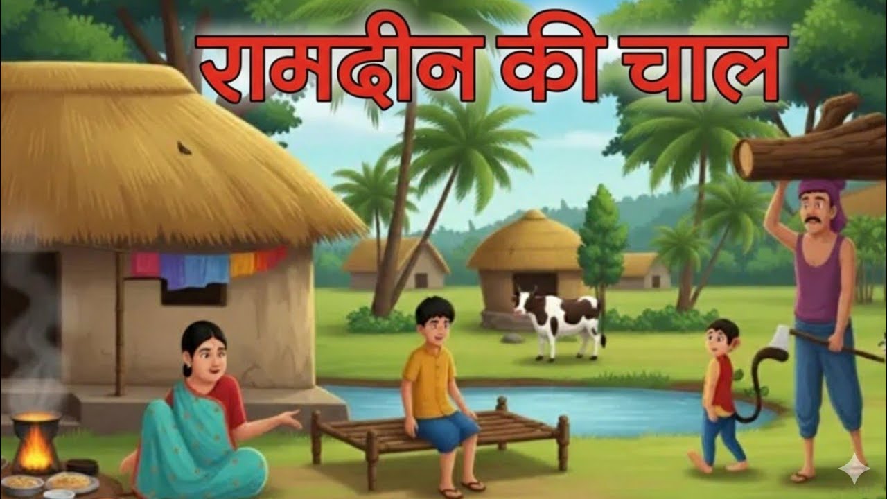 रामदीन की चाल | ramdin ki chal | hindi funny moral story 