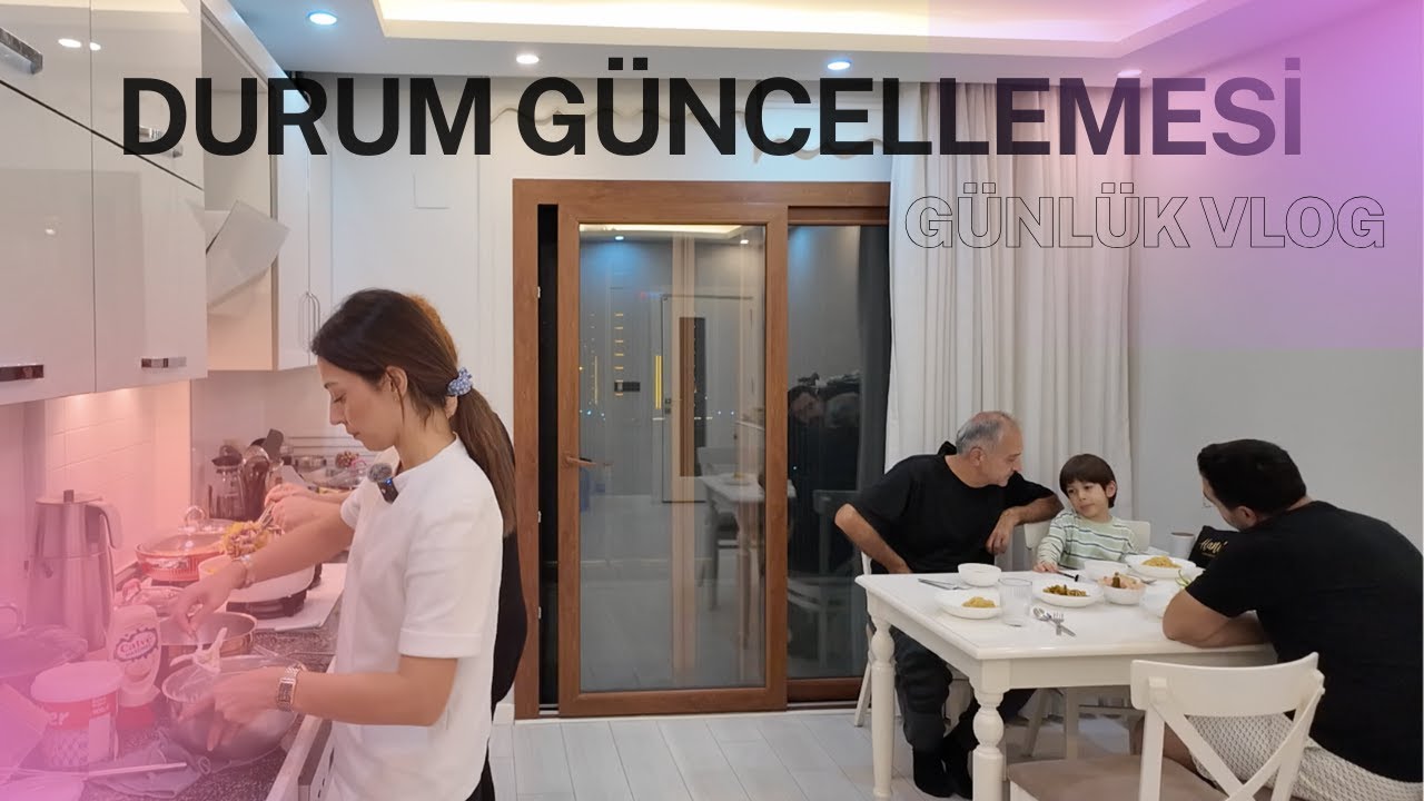 DURUM GÜNCELLEMESİ - Klasik Ev Halimiz - Hepsini Kendim Yapmaya Karar Verdim :) #günlükvlog