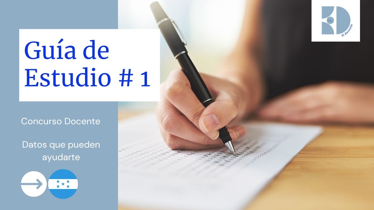 Concurso Docente Guía de Estudio #1