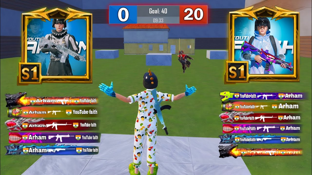 ARHAM VS FAITH😱 1V1 WOW MAP BEST FUNNY😂ROOM | PUBG MOBILE |SAMSUNG,A7,A8,J5,J6,J7,J2,J3,XS,A3