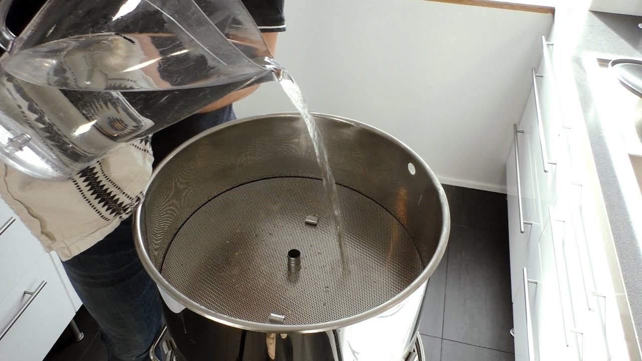 Ølbrygning Brewster Beacon 70: 07. Udmæskning