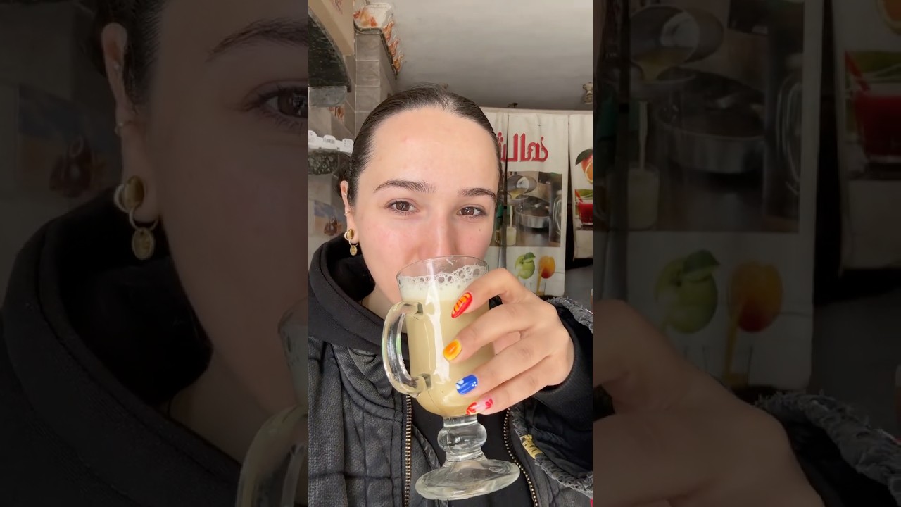Trying Egyptian Doum Juice!
