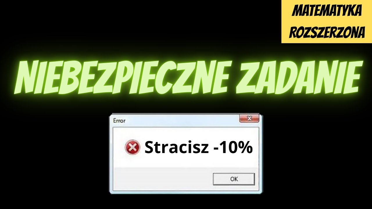 Niebezpieczne zadanie z funkcji kwadratowej z parametrem w postaci iloczynowej