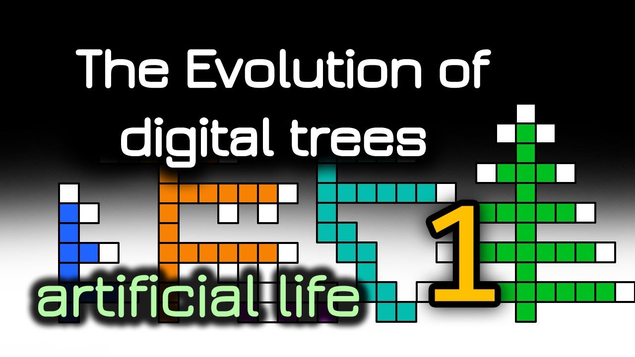 The evolution of digital trees.  Artificial life.  Part 1.