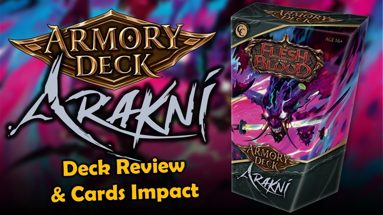 Обзор колоды Arakni Armory и влияние карт | Flesh and Blood TCG | Go Again! Эпизод 776