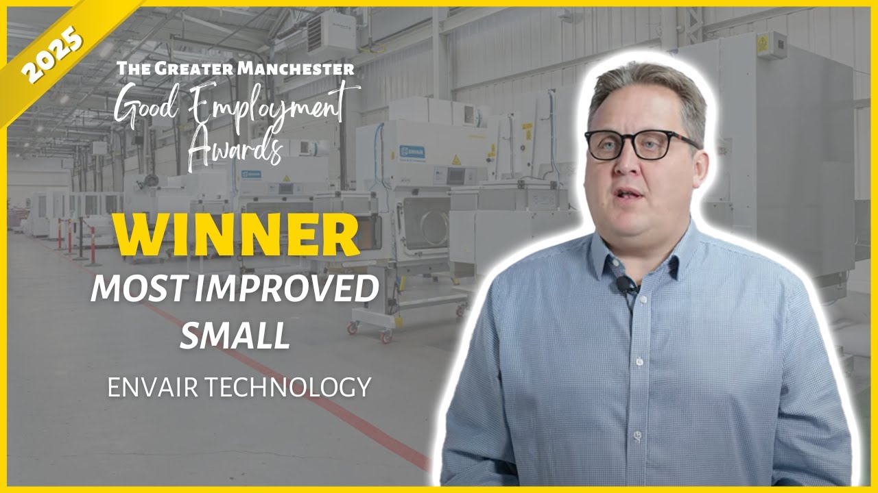Winner: Envair Technology | Most Improved (Small) &ndash; Good Employment Awards 2025