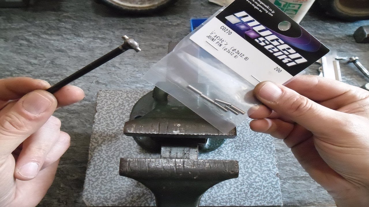 RC Modellismo Caserta - Tutorial sostituzione pin semiassi omocinetici replace joint pin cvd rc car