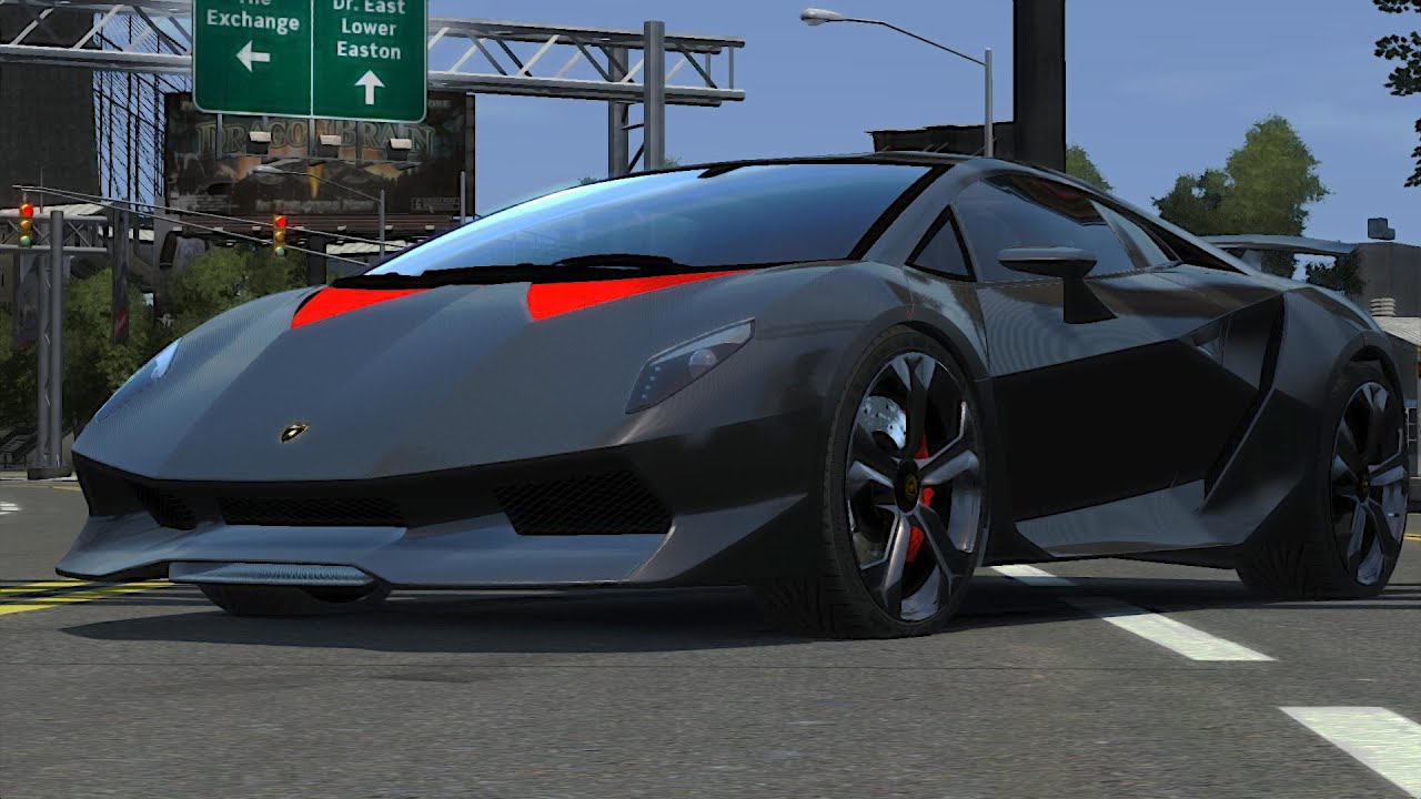 GTA IV Lamborghini Sesto Elemento Crash Testing