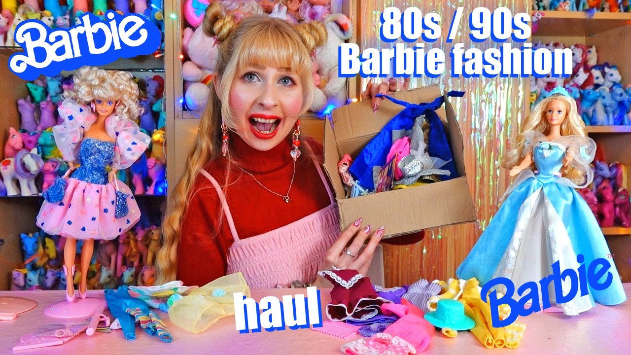 Barbie haul part 2 - fashions - 80s 90s vintage Barbie doll fashions