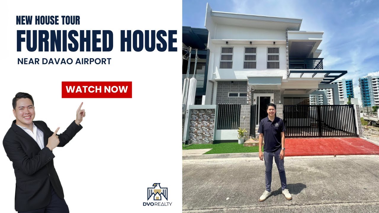 FOR SALE: FULLY FURNISHED 2-STOREY HOUSE & LOT IN BUHANGIN, DAVAO CITY