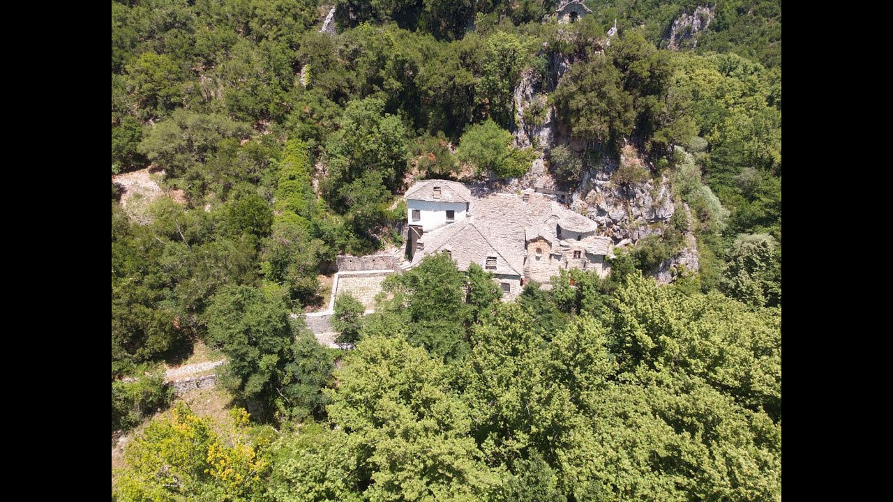 The monastery of Panagia Spiliotissa, Zagori, Greece