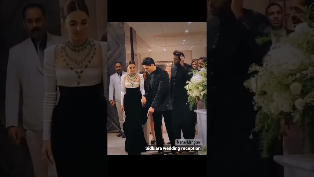 SIDKIARA wed reception | Bollywood celebs 😍 #shots #viral #ytshorts #trending #sidkiara