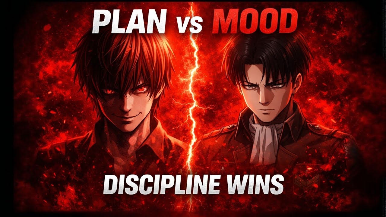 PLAN vs MOOD | The Battle That Decides Your Life. 