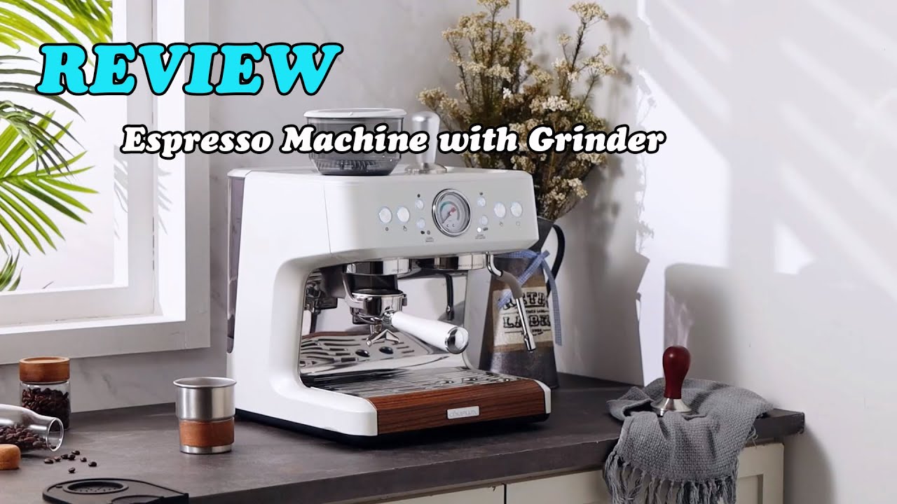 COUPLUX Espresso Machine with Grinder Review