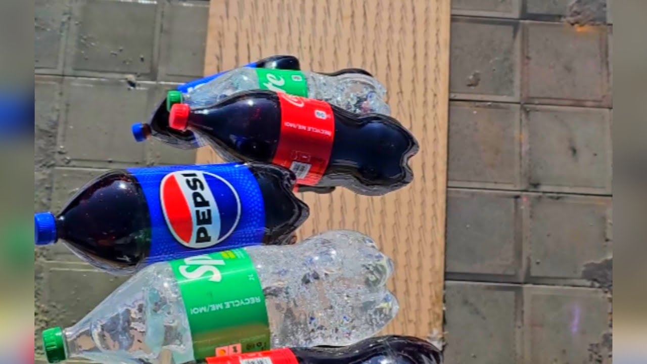 🎈 Breaking Glass Bottles and Balloon Drops! Crushing Crunchy & Soft Things!🔥