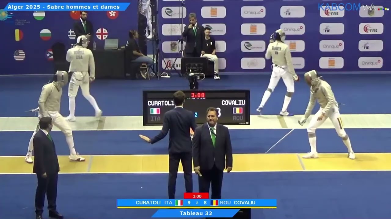 Algiers World Cup 2025 SMS - L32 - Luca Curatoli ITA v Vlad Covaliu ROU
