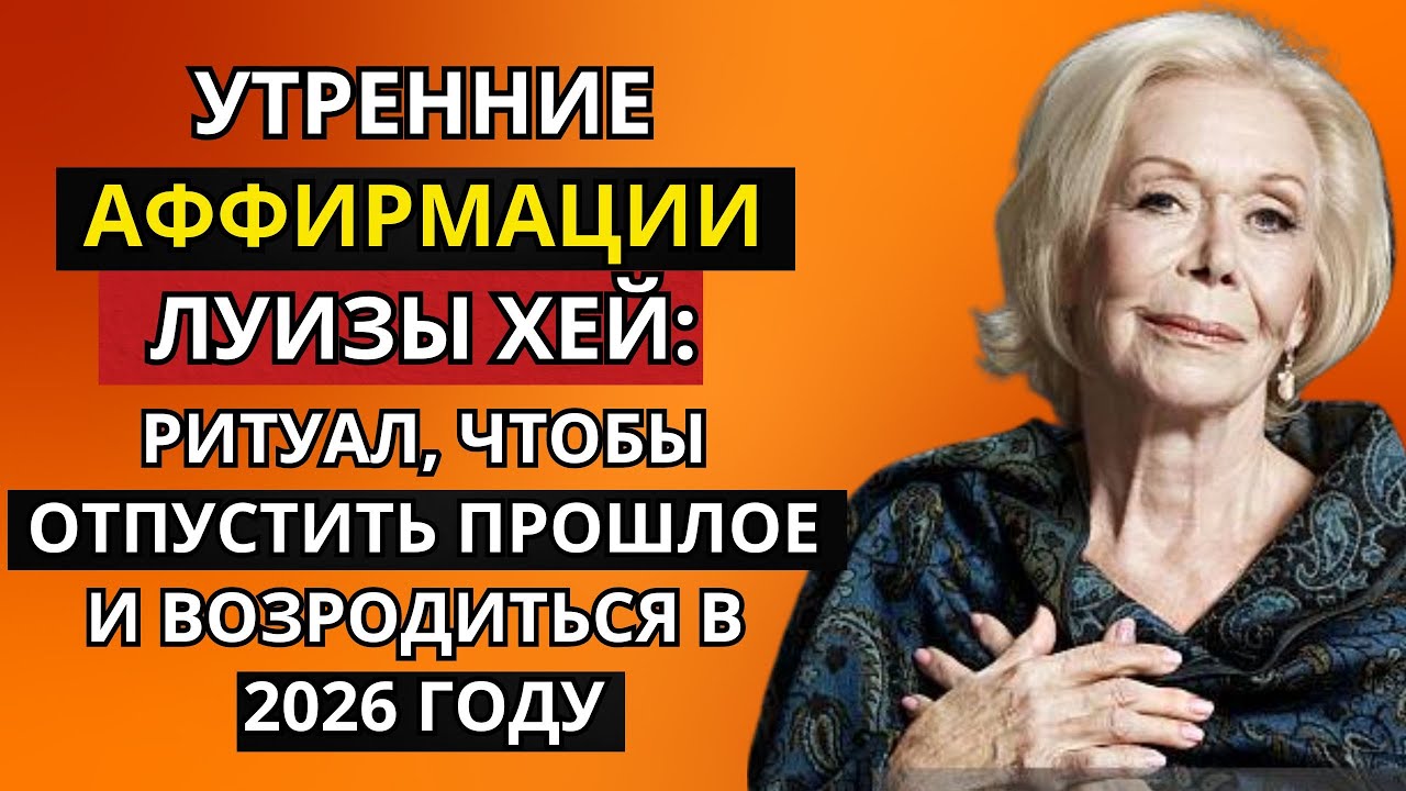 Утренние аффирмации Луизы Хей: ритуал, чтобы отпустить прошлое и возродиться в 2026 году