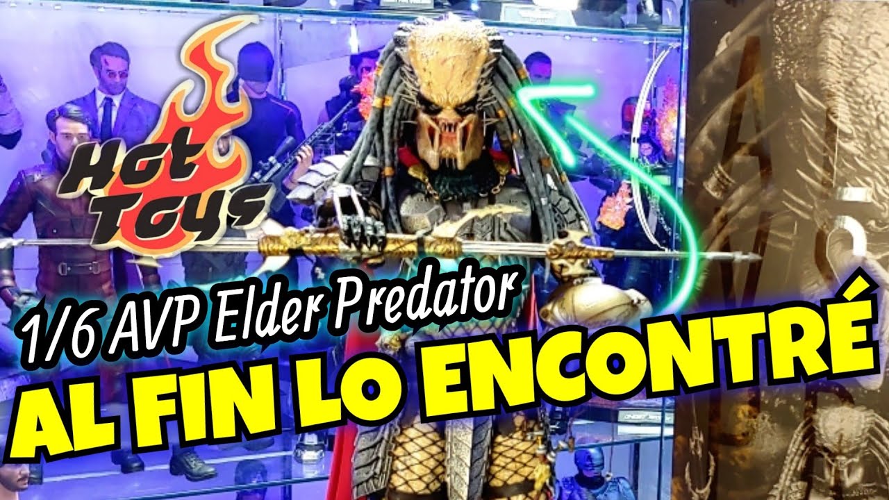 😱NO PODRÁS CREER CUANTO ME COSTÓ ESTE 1/6 AVP ELDER PREDATOR DE HOT TOYS😍