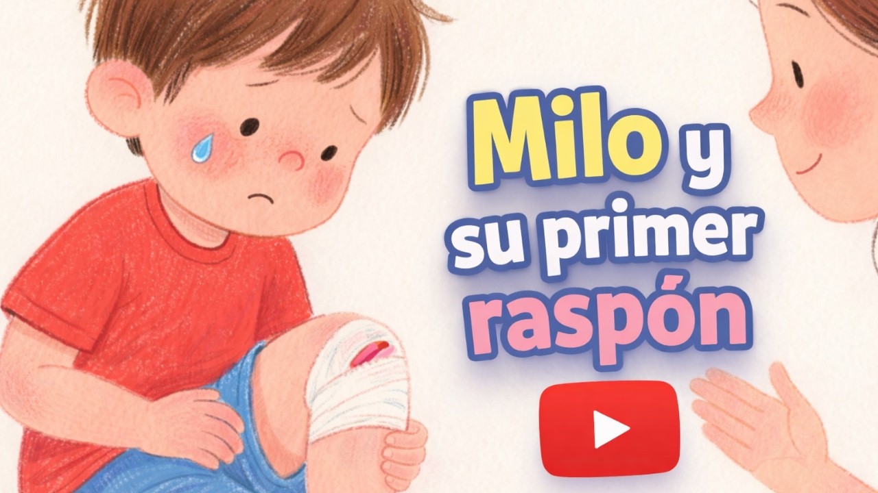 Cuento para dormir/relajarse: Milo y su primer raspón