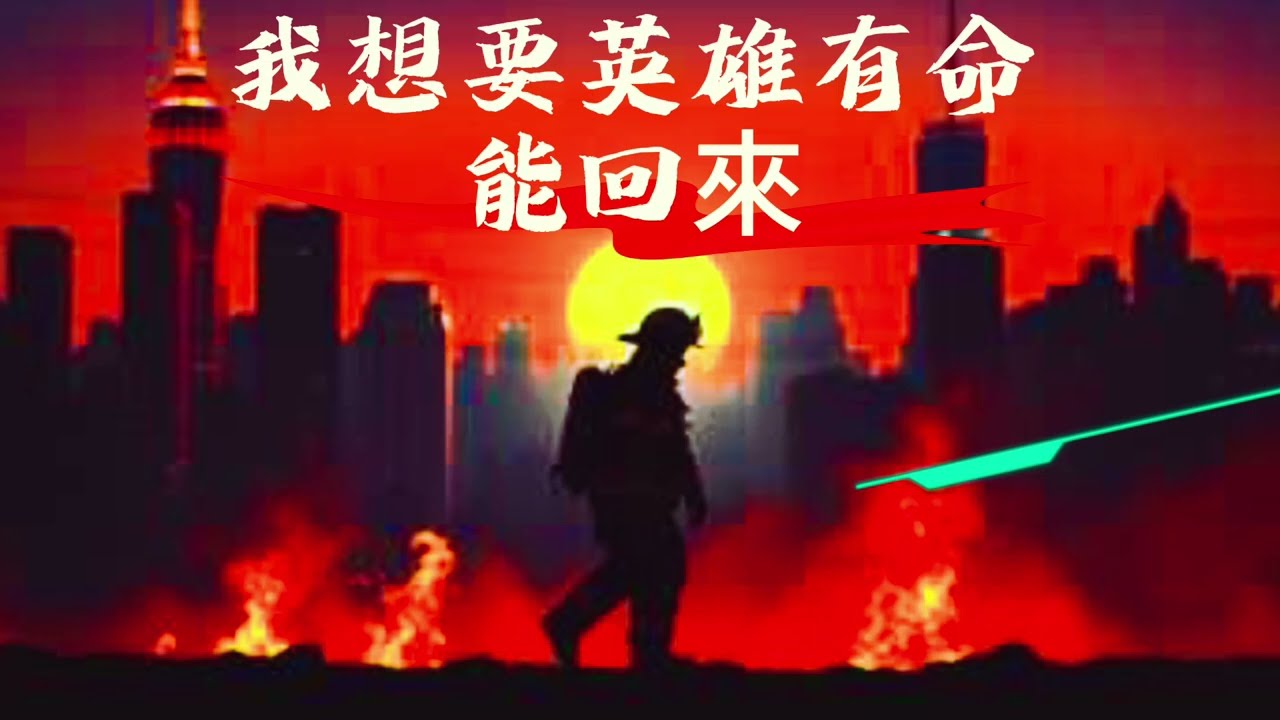 【我想要英雄 有命能回來】女聲搖滾電音版**我們不要你們當烈士，我們只要你們活著回來**「消防安全教育」與「預防勝於治療」如何保護自己，進而減少消防員涉險的機會#原創歌曲#俠客mama心靈DJ點歌單