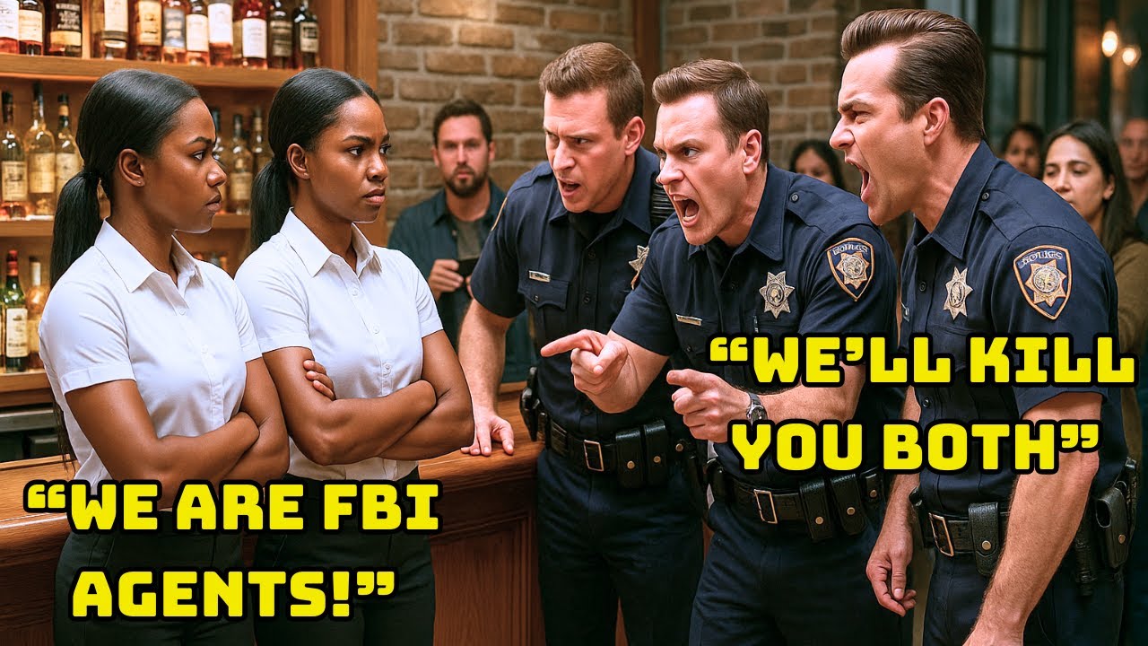 Black Twins Threatened By Cops At Bar, Unaware They Are Both FBI Agents