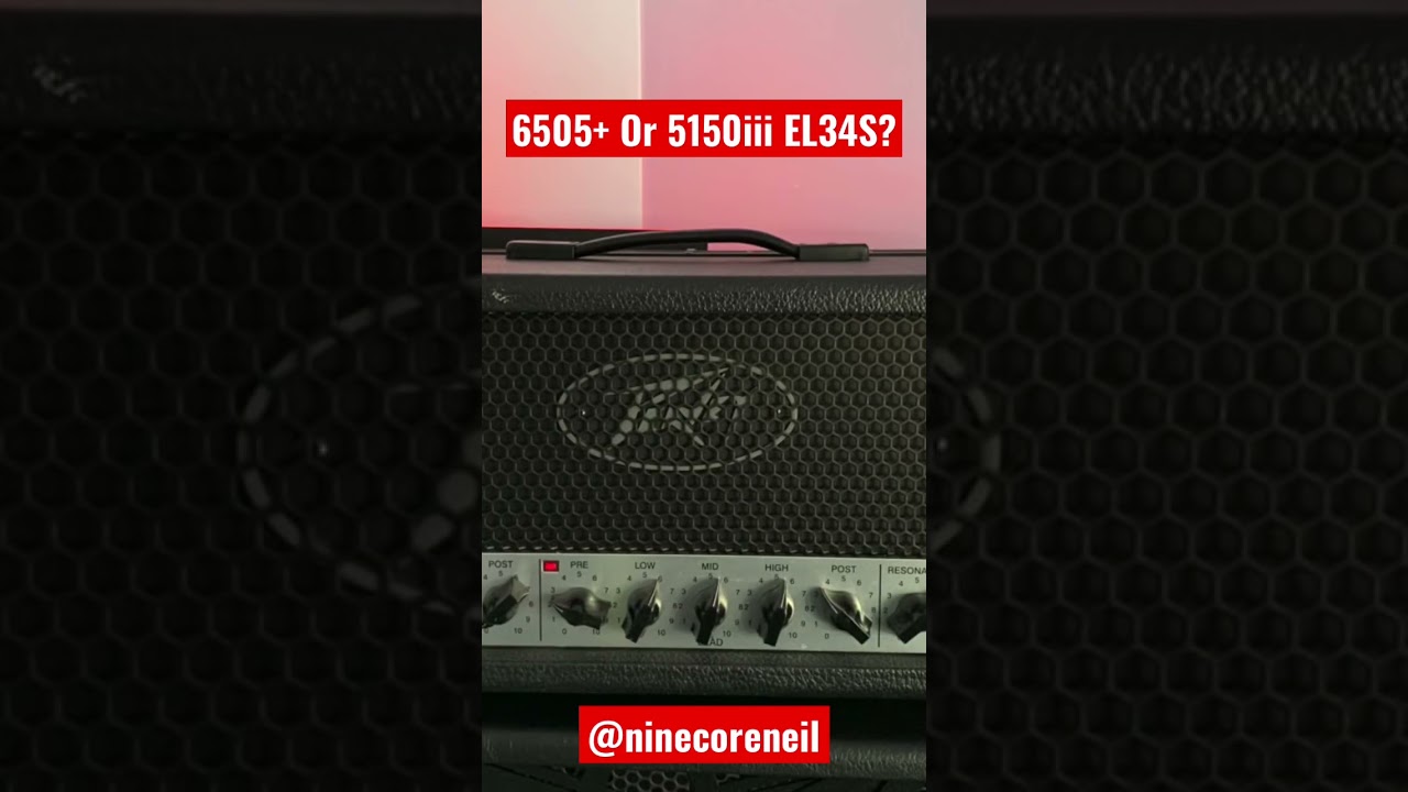 Peavey 6505+ Or EVH 5150iii EL34S?