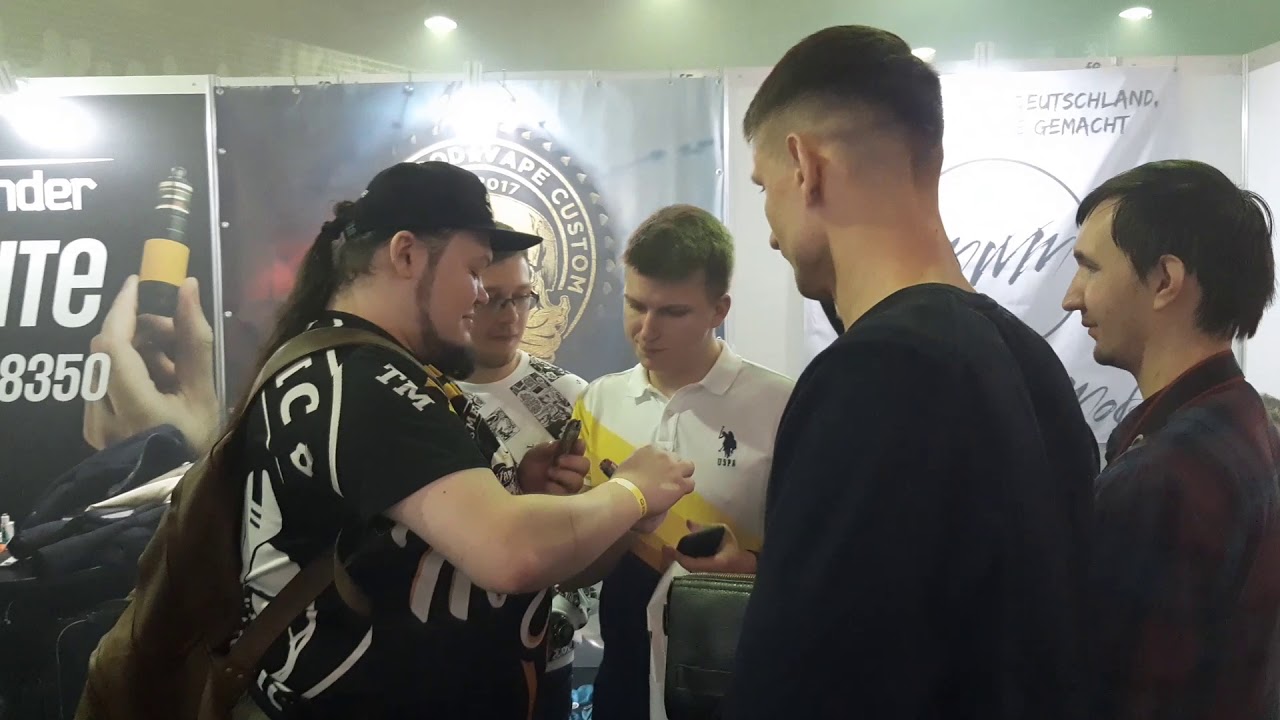 MASKIT Sigaron Moskow Vape Expo 2019