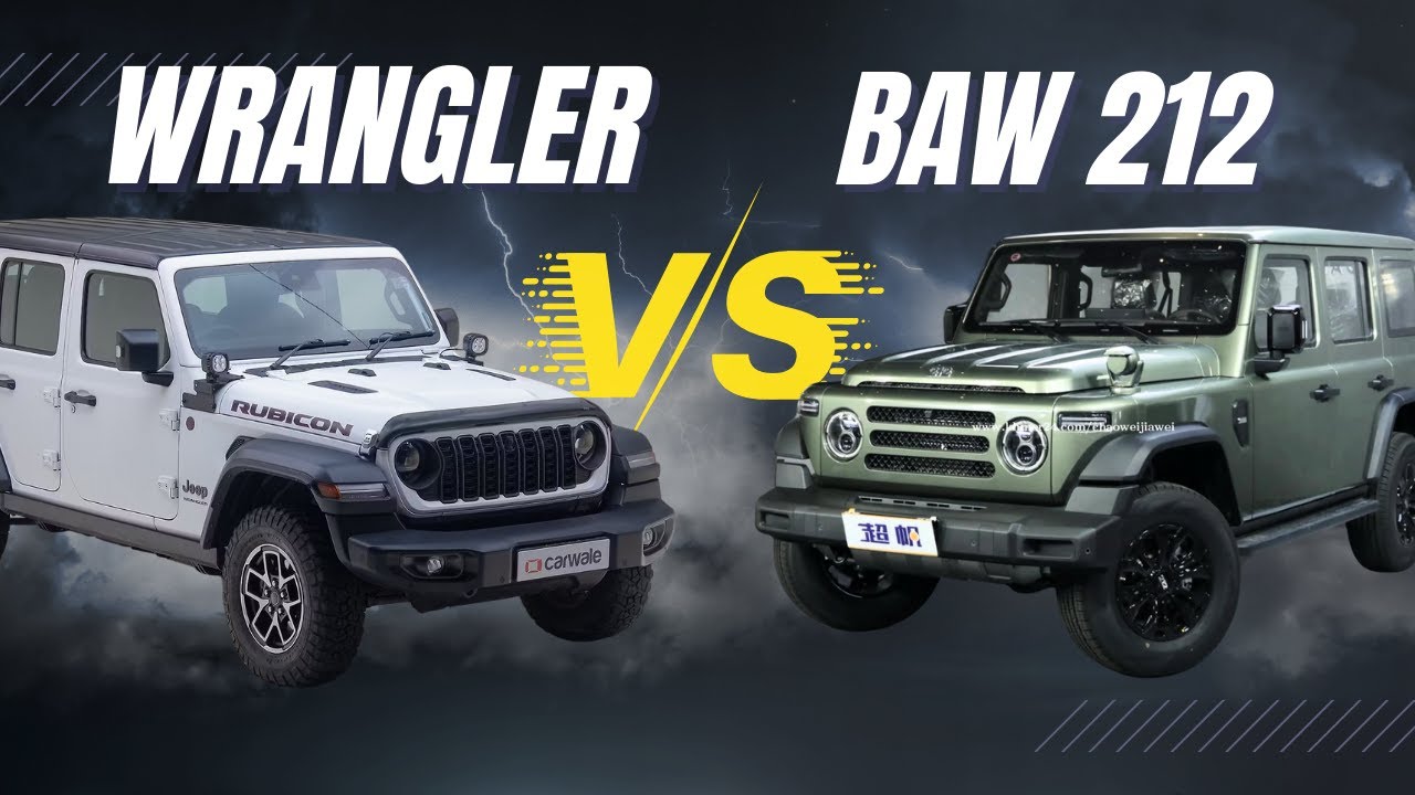 Əfsanəvi 212 Jeepə Qarşı – Sizi Hansı Daha Cəzb Edir?  #BAW212 #JeepWrangler #OffroadBattle #baku