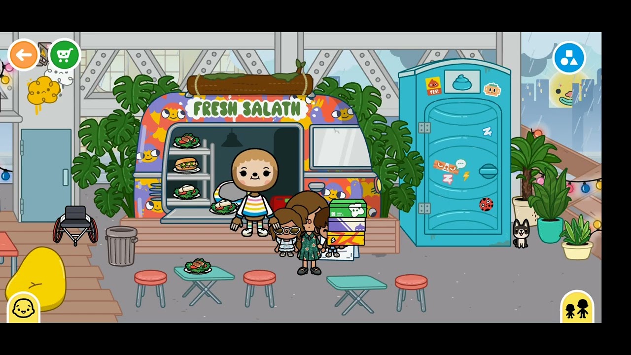 Going to a dance lesson in the Arthouse!!||Toca boca roleplay!!