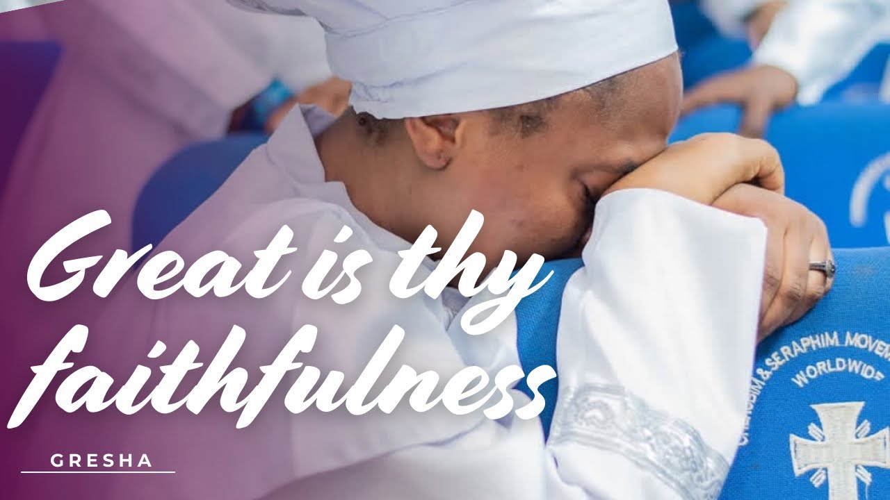 GREAT IS THY FAITHFULNESS                                 #worship #hymns #viral #gospel 