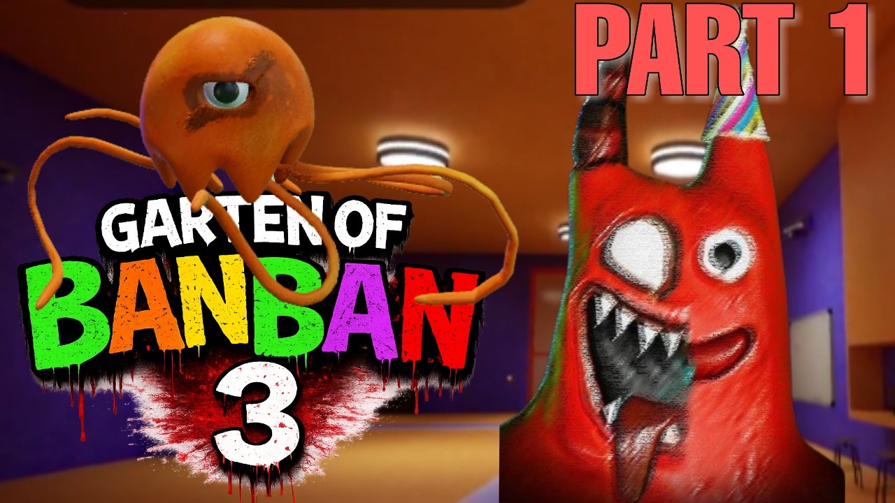 BUNLAR KAÇ KİŞİ? ♦️ Garten Of Banban 3 [BÖLÜM 1]