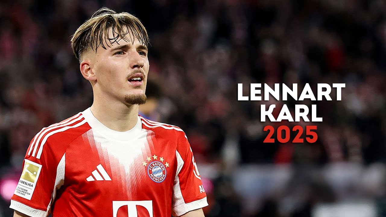 Lennart Karl 2025 - The Perfect Talent | Skills, Goals & Assists | HD