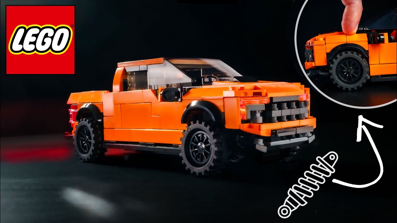 LEGO Speed Champions FORD F-150 Raptor | Working Suspension ???