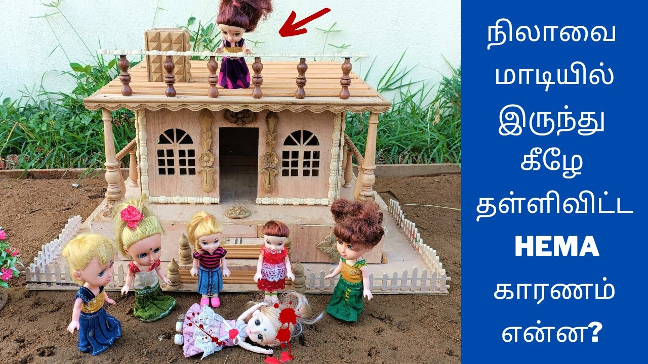 நிலாவை  மாடியில் இருந்து கீழே தள்ளிவிட்ட Hema காரணம் என்ன? | @thelittlecookdorabora