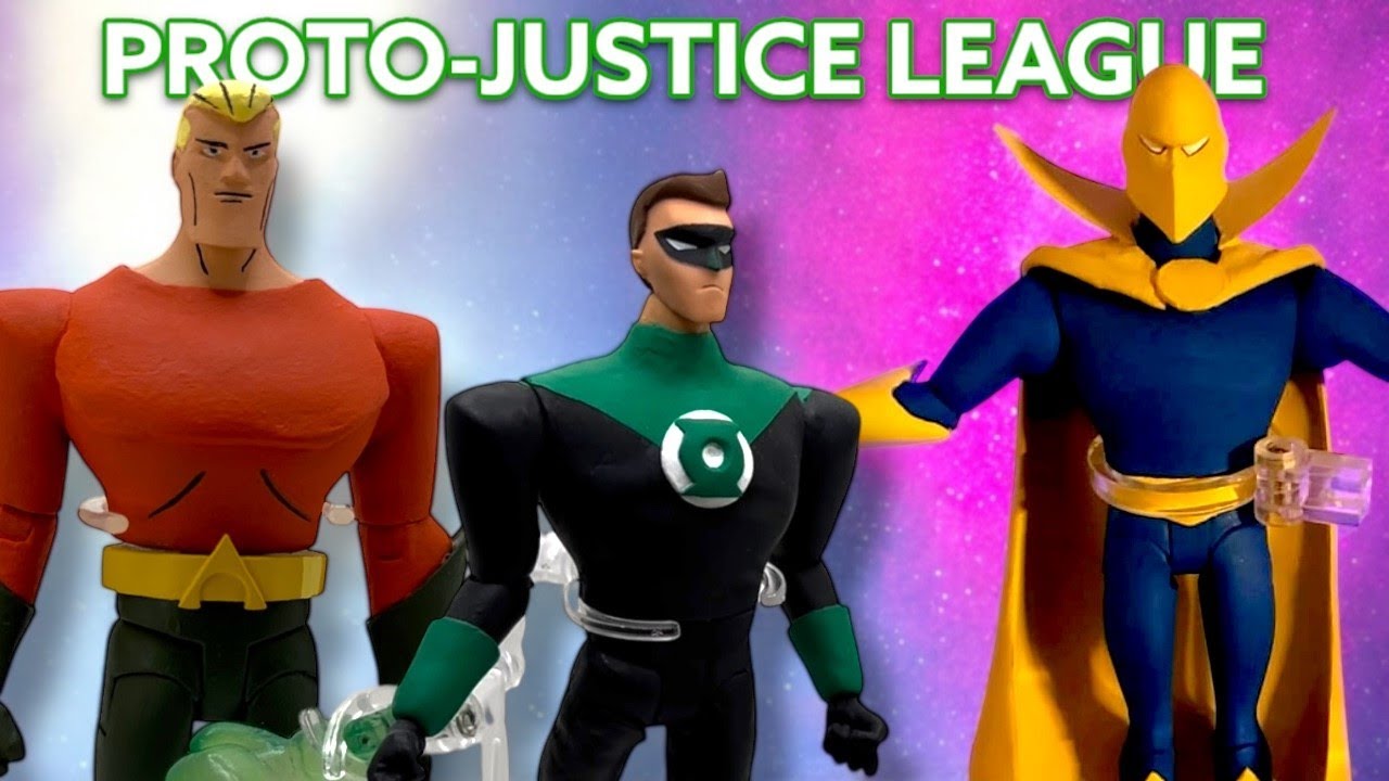 How I Made Custom Aquaman, Green Lantern, Dr. Fate #mcfarlanetoys #dcau #supermantheanimatedseries